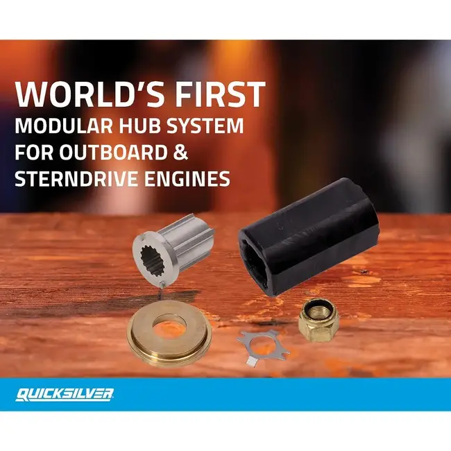 Mercury/Quicksilver 835257Q1 Flo-Torq II Hub Kit - for Mercury/Mariner and MerCruiser Engines