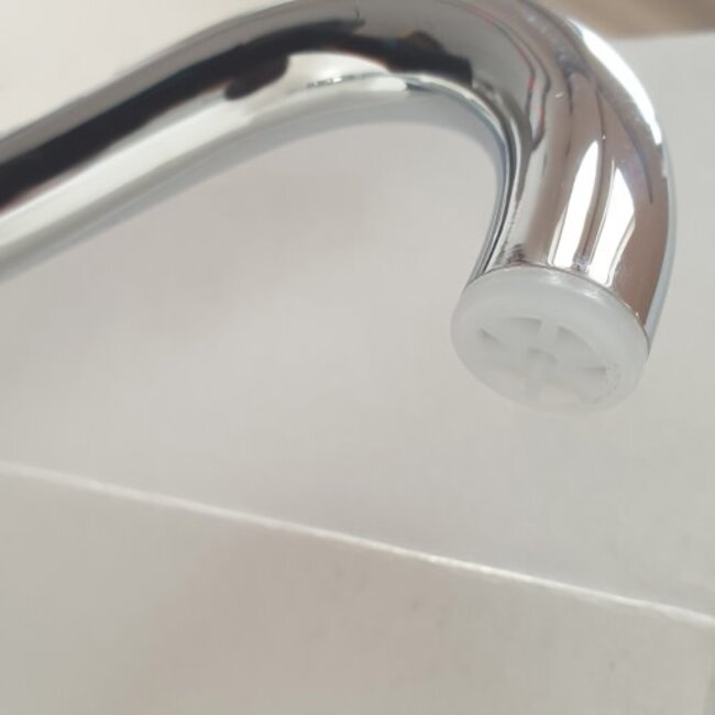 Scandvik Folding Mixer with High Reach Spout