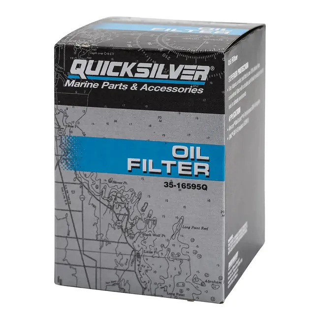 Mercury/Quicksilver Oil Filter - MerCruiser High Performance V-8 Engines