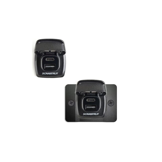 Scanstrut Flip Pro Fast Charge Dual USB Charger