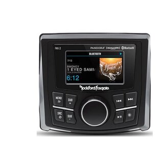 Rockford Fosgate Compact Digital Media Receiver w/ 2.7" Display