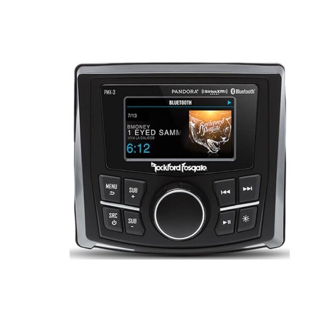 Rockford Fosgate Compact Digital Media Receiver w/ 2.7" Display