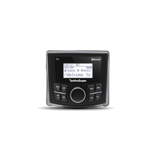 Rockford Fosgate Marine Grade Media Receiver with 2.3" Dot Matrix Display