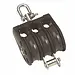 Barton Blocks Size 3 45mm Plain Bearing Pulley Block Triple Swivel & Becket