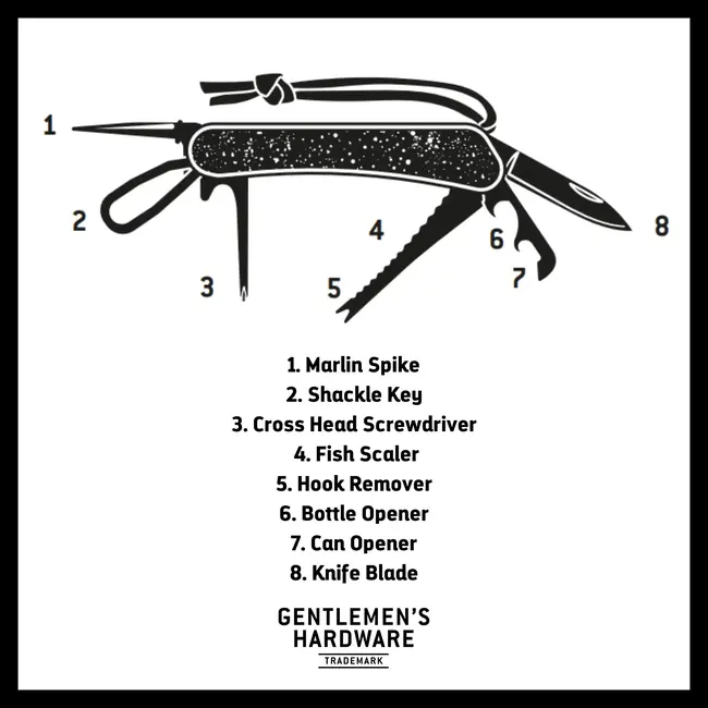 Gentleman's Hardware Marine Knife CLEARANCE