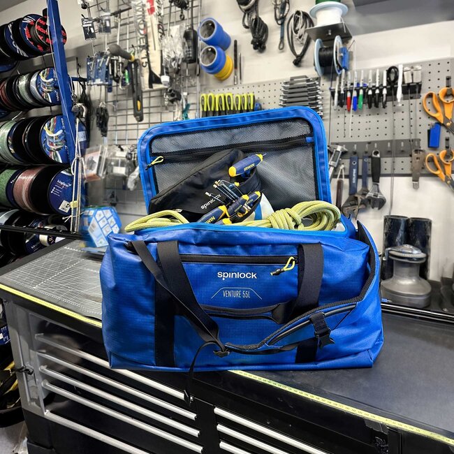 Spinlock Venture 55L, Duffle Bag, Pacific Blue