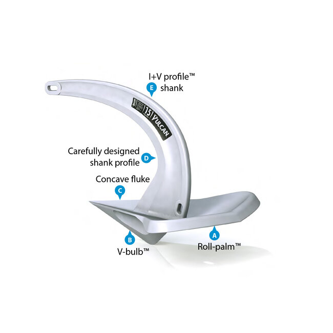 Rocna Vulcan Anchor Galvanized