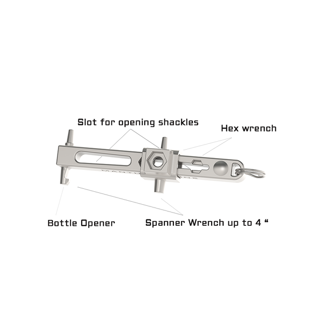 Mantus Marine Mantus Universal Deck Fill Lid Key (MAD KEY)