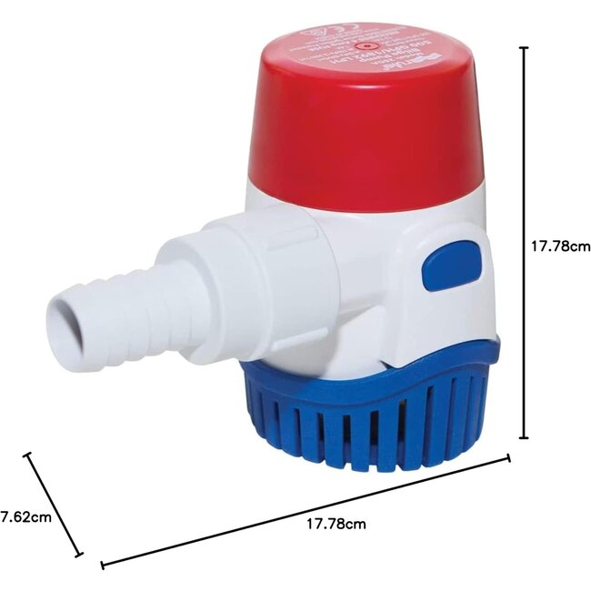 Rule Rule 500 GPH 25SA Electronic Sensing Bilge Pump 12v
