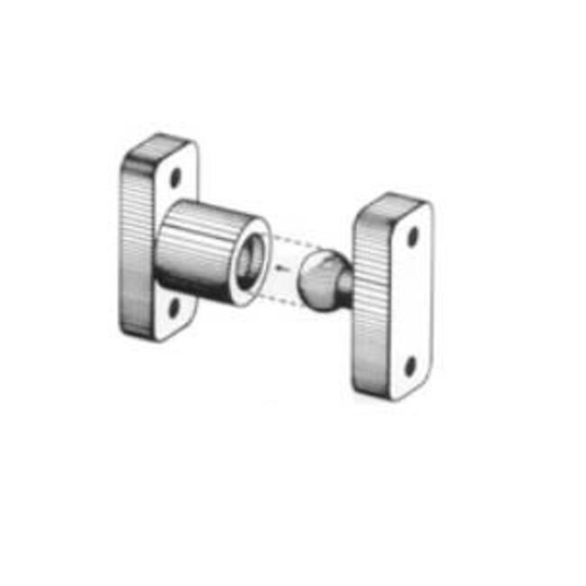 Ball & Socket 1/4" Standoff pair