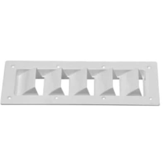 DetMar Louvered Vent White
