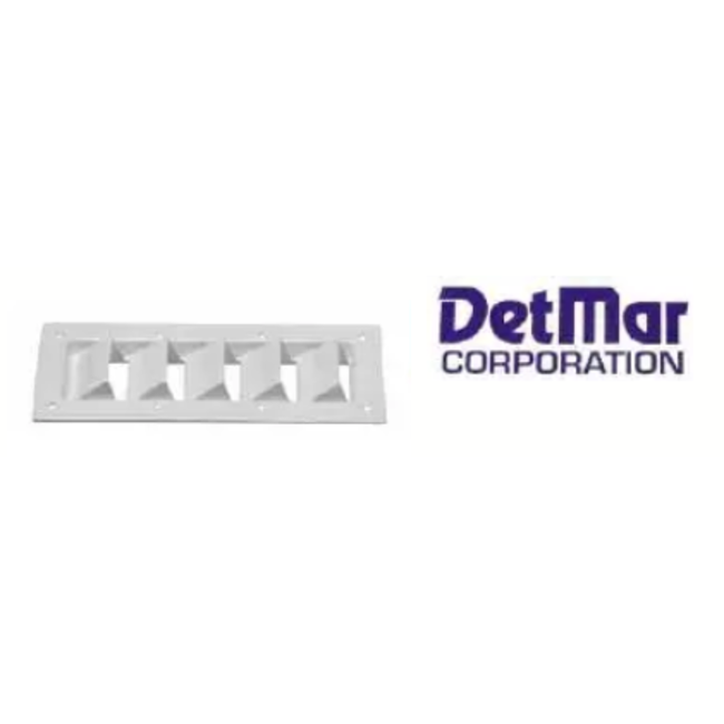 DetMar Louvered Vent White