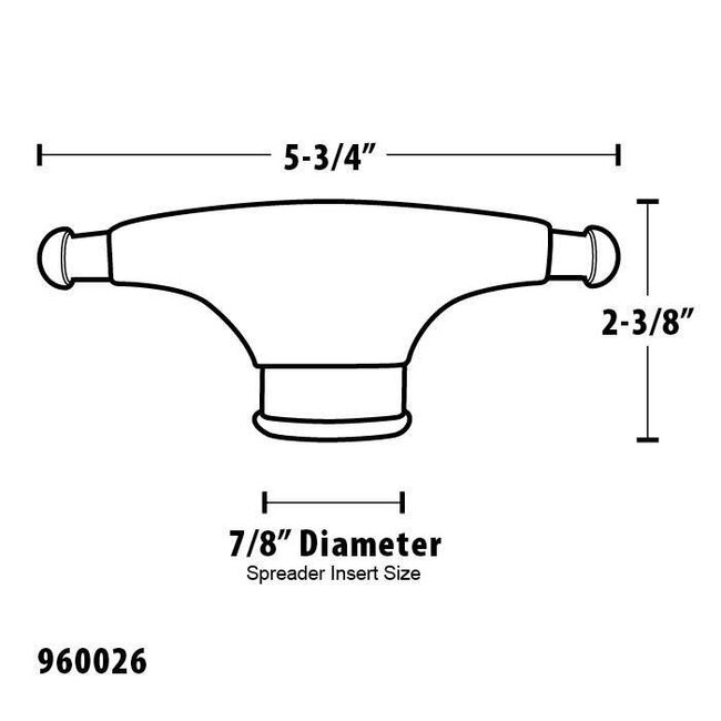 Spreader Boot Medium 1"-2