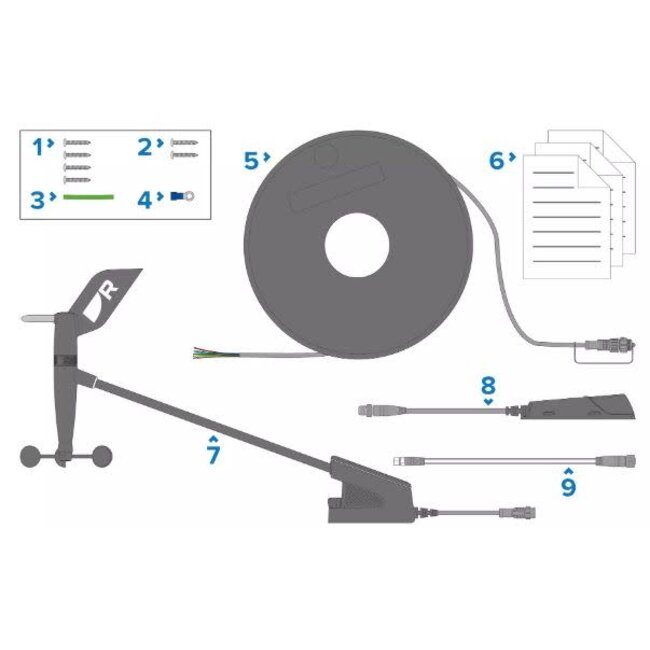 Raymarine RSW Smart Performance Wind Transducer