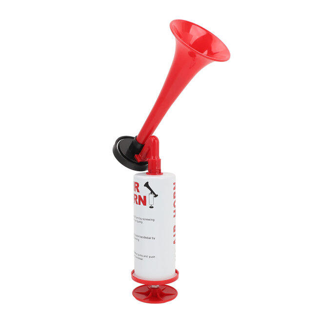 Horn, Air Pump Red Plastic