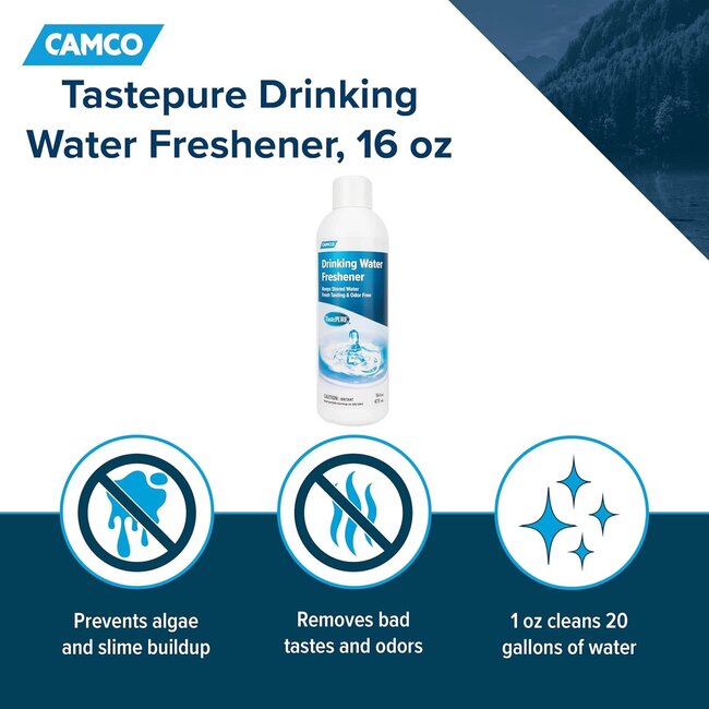Camco Taste Pure Drinking Water Freshener, 16-Oz