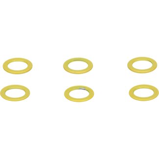 Mercury/Quicksilver 8M0204693 Gearcase Gear Lube Drain Screw Washer, Rubber Coated Fits Mercury and Mariner Outboards and MerCruiser Stern Drives 6 pack