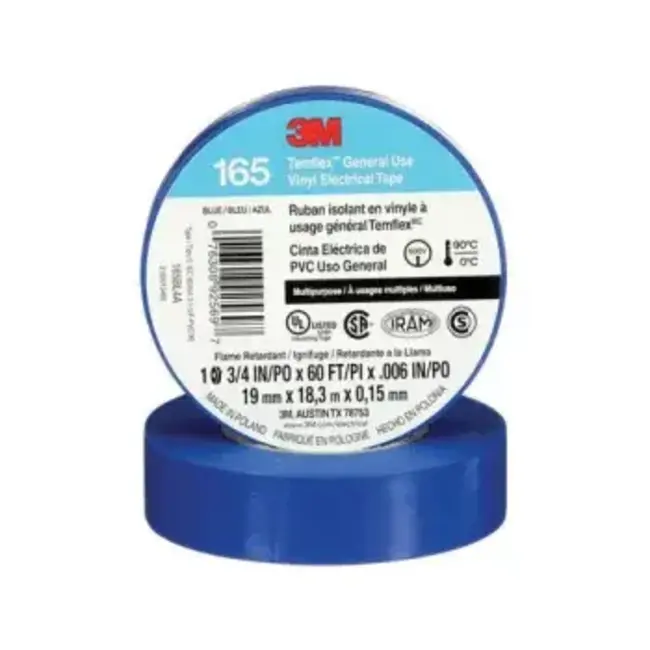 Tape Pvc 60' Blue