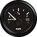 KUS Water Level Gauge 2" O.D. Black Face & Bezel, 12-24v