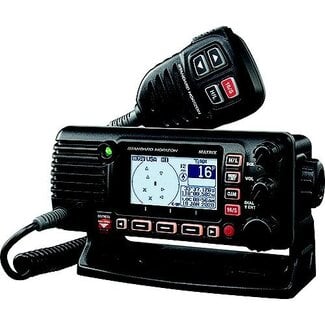 Standard Horizon Standard GX2410GPS Matrix VHF with AIS Receive GPS and NMEA2000 Black