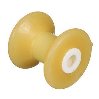 Seachoice Non-Marking TP Yellow Rubber V-Bow Stop With 1/2" ID