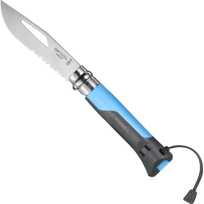 Opinel No.08 Stainless Steel Folding Knife - Marine