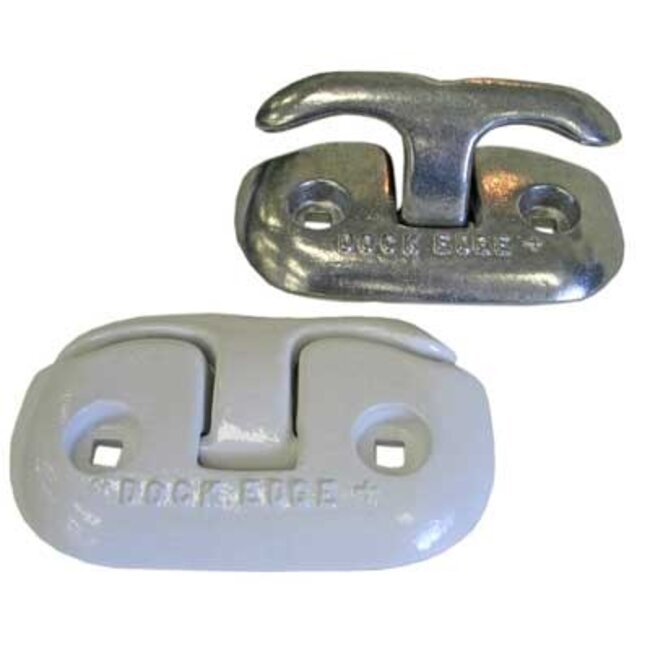 Dock Edge Dock Edge Flip-Up Dock Cleat 6" Polished Aluminum