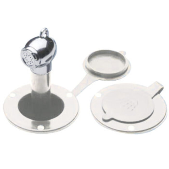 Barka Straight on-off Shower w/ recessed container and hose