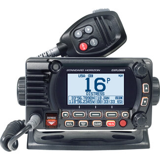 Standard Horizon GX1850 Explorer Series Fixed Mount Marine VHF Radio w/ NMEA 2000