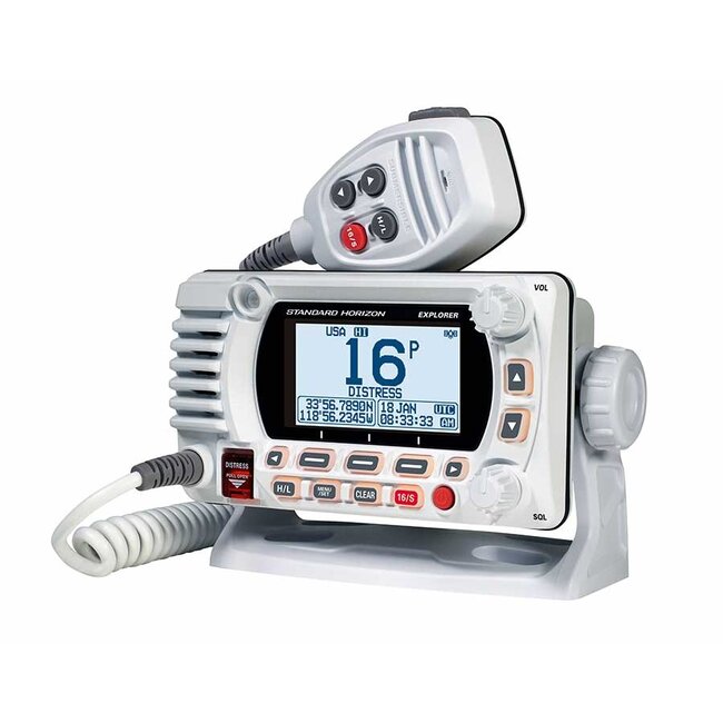 Standard Horizon GX1850 Explorer Series Fixed Mount Marine VHF Radio w/ NMEA 2000