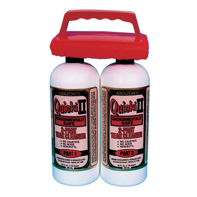Amazon's Quicki II 2 Part Teak Cleaner