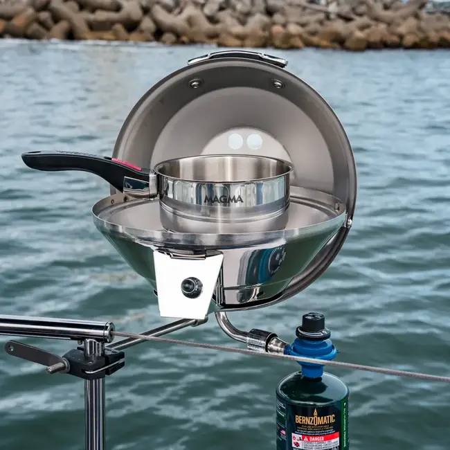 Magma Original Size Marine Kettle3 Combo Stove & Gas Grill 15"