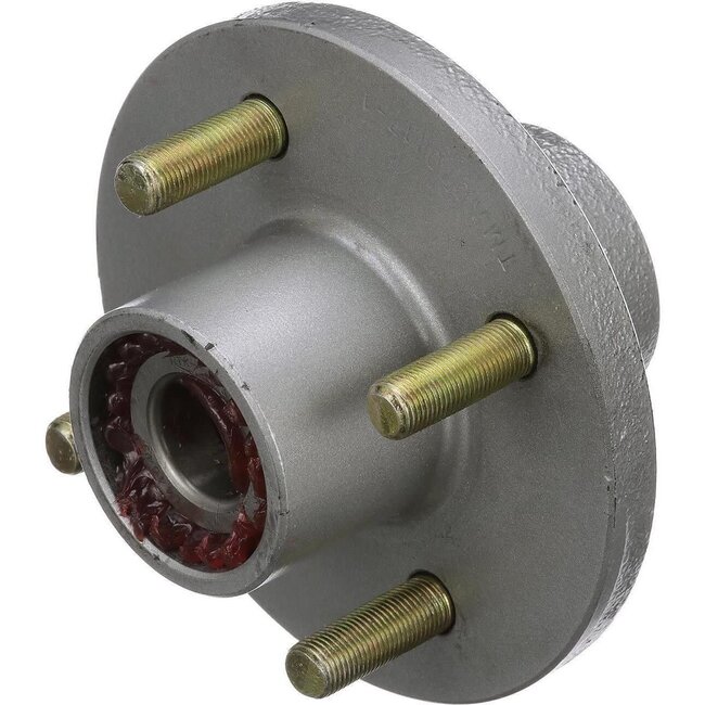 Trailer Wheel Hub 4 Lugs, Galvanized