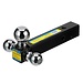 Tri-Ball Trailer Hitch fits 1-7/8 in., 2 in. and 2-5/16 in. Balls