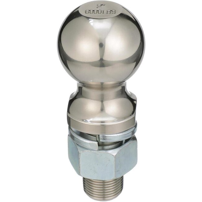Seachoice Trailer Coupler Ball 2" 1"x 2" Shank