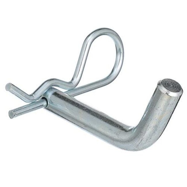 Trailer Hitch Pin 1/2" with Receiver Clip