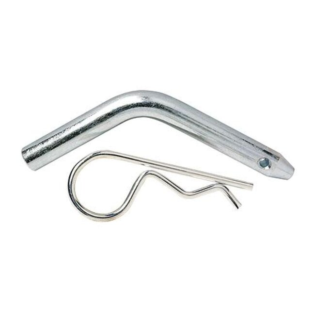 Trailer Hitch Pin 1/2" with Receiver Clip