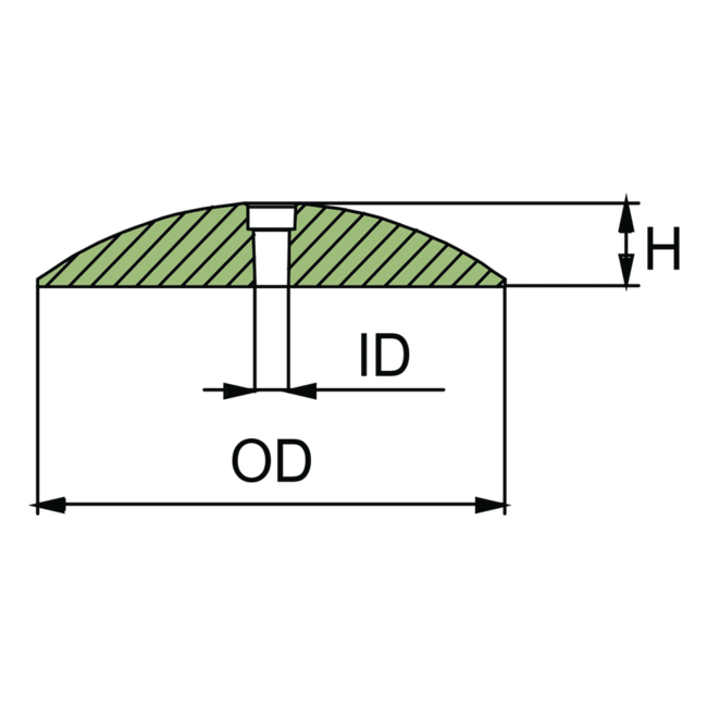 Martyr Anodes Zinc Rudder/Trim Tab Anode for Salt Water
