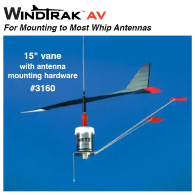 WindTrak AV Antenna Mount Wind Vane