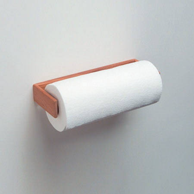 Teak Paper Towel Holder