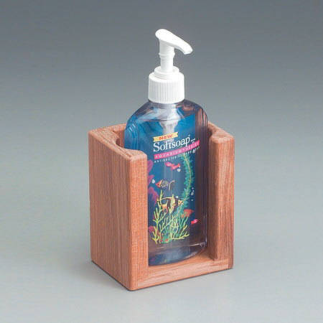 Teak Liquid Soap Holder
