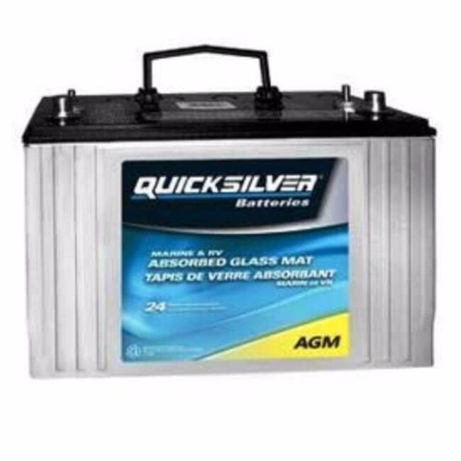 Quicksilver Batteries AGM Dual-Purpose Marine Battery