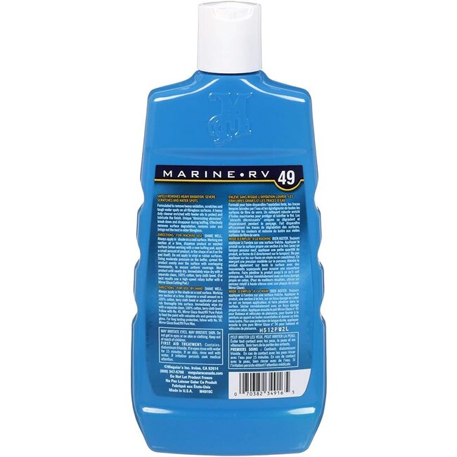 Meguiar's Marine/RV Heavy Duty Oxidation Remover, M4916C, 16 fl. oz. (463 ml)