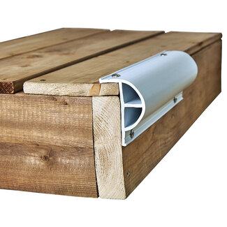 Dock Edge Heavy "P" Premium PVC Edge Dock Bumper 4"x 8'