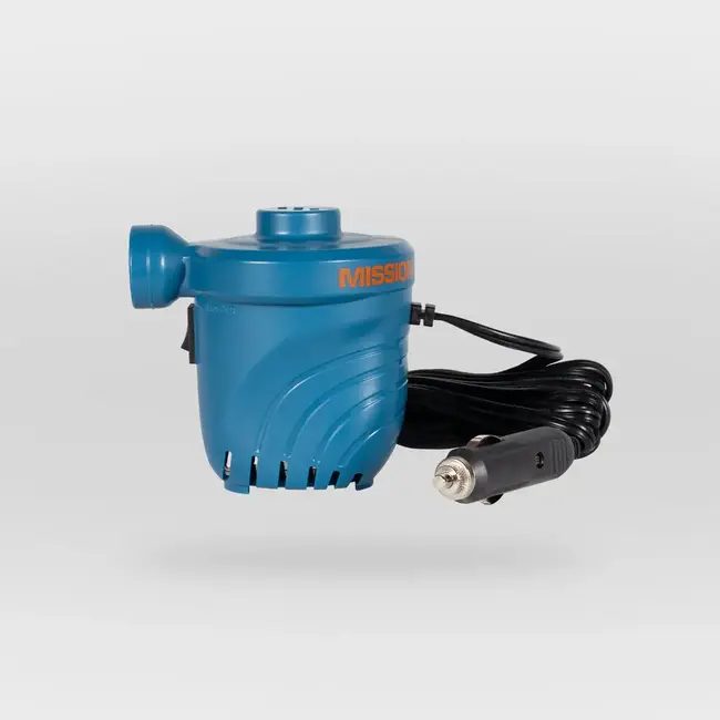 Mission Outdoor 12v DC Electric Pump | Low Pressure Air Pump for Inflatables