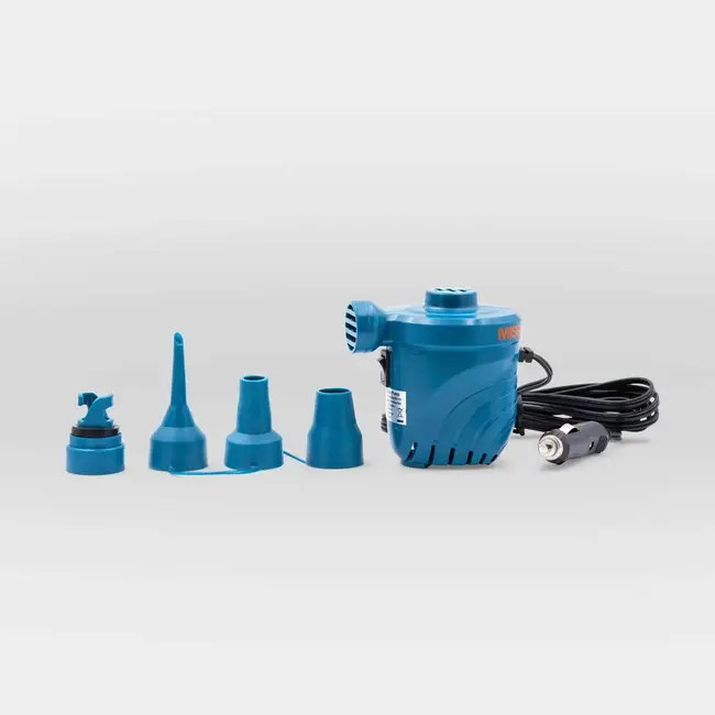 Mission Outdoor 12v DC Electric Pump | Low Pressure Air Pump for Inflatables