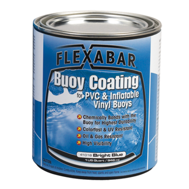 Flexabar Flexabar PVC & Vinyl Buoy Paint White Qt