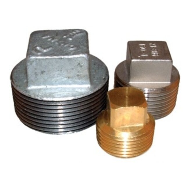 Plumbing & Fixtures Bronze Pipe Plug 3/4"