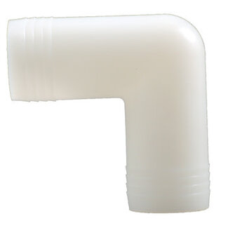 Plumbing & Fixtures Elbow Hose Barb 1/2" White Nylon