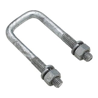 Square U-Bolt Galvanized  1/2-13 x 3-1/16 x 3-13/16
